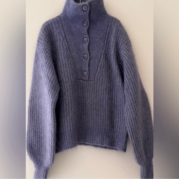 Sézane Micky Jumper • Bleu Vintage - Picture 3 of 4